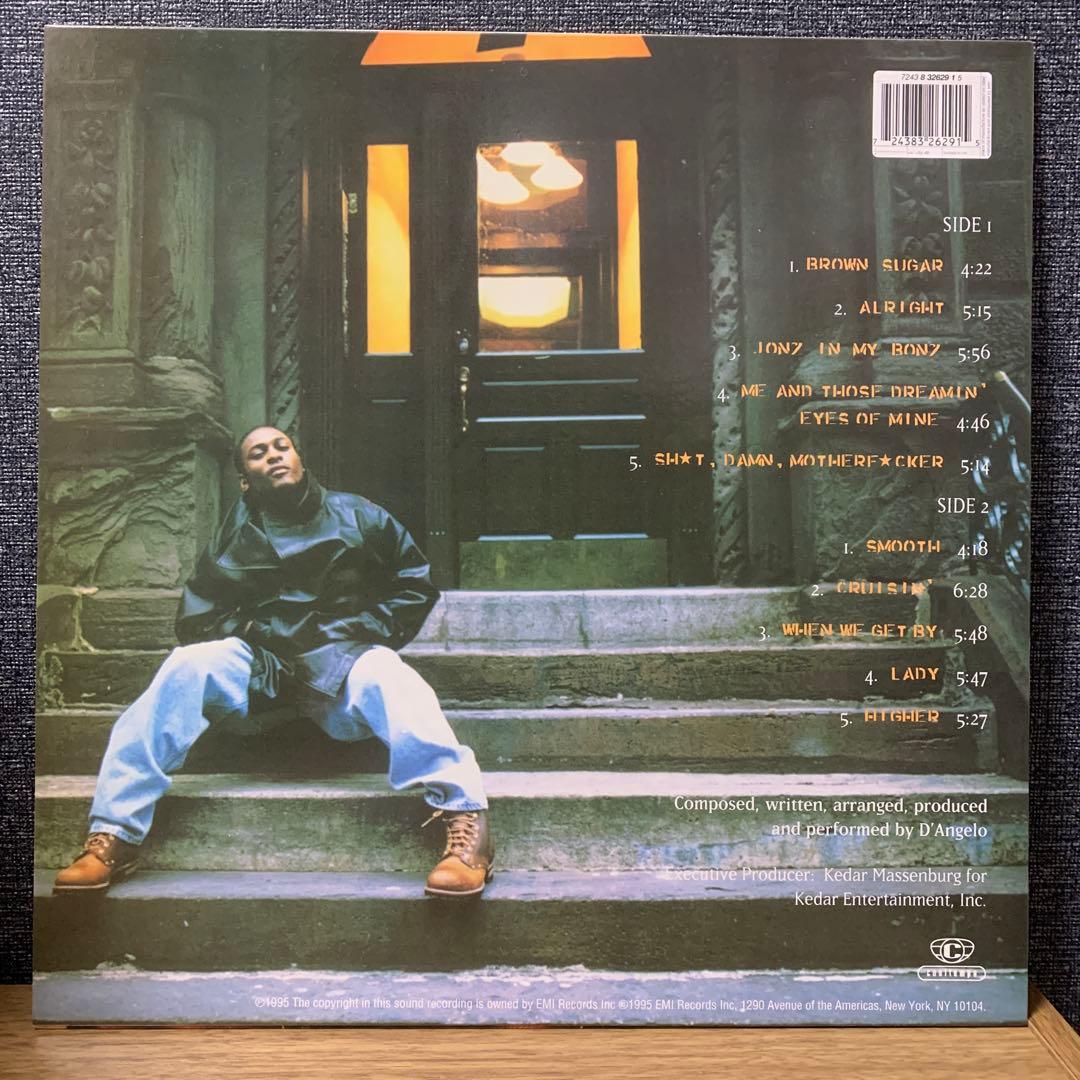 D'Angelo - Brown Sugar UKオリジナル盤