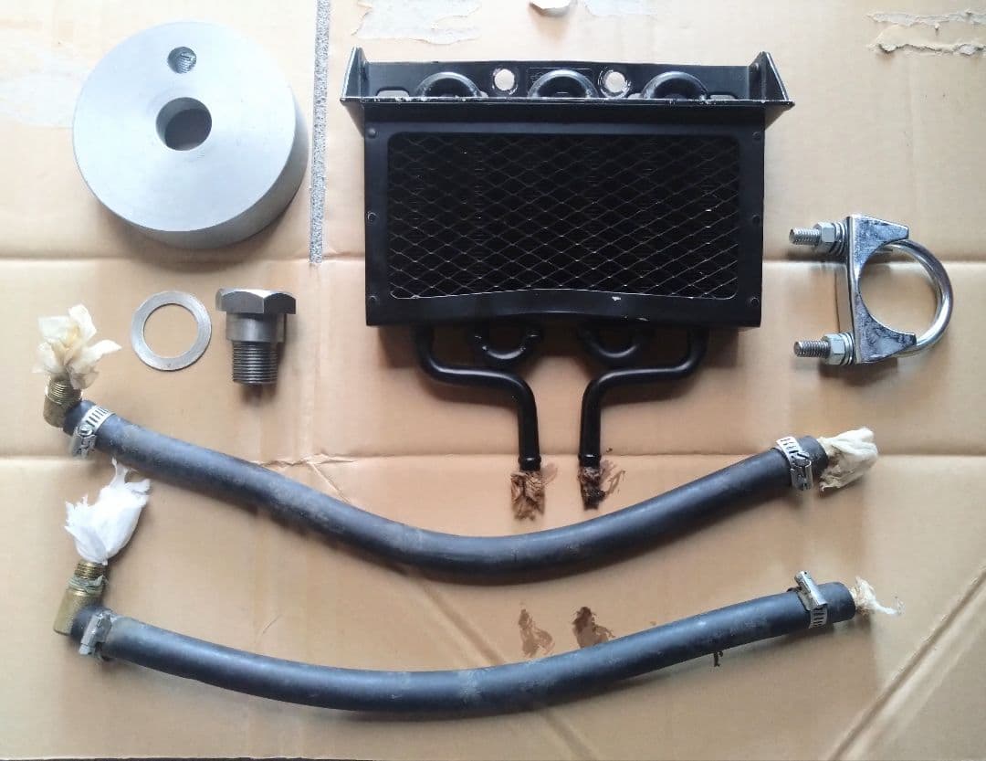 当時物キジマオイルクーラ CB400F