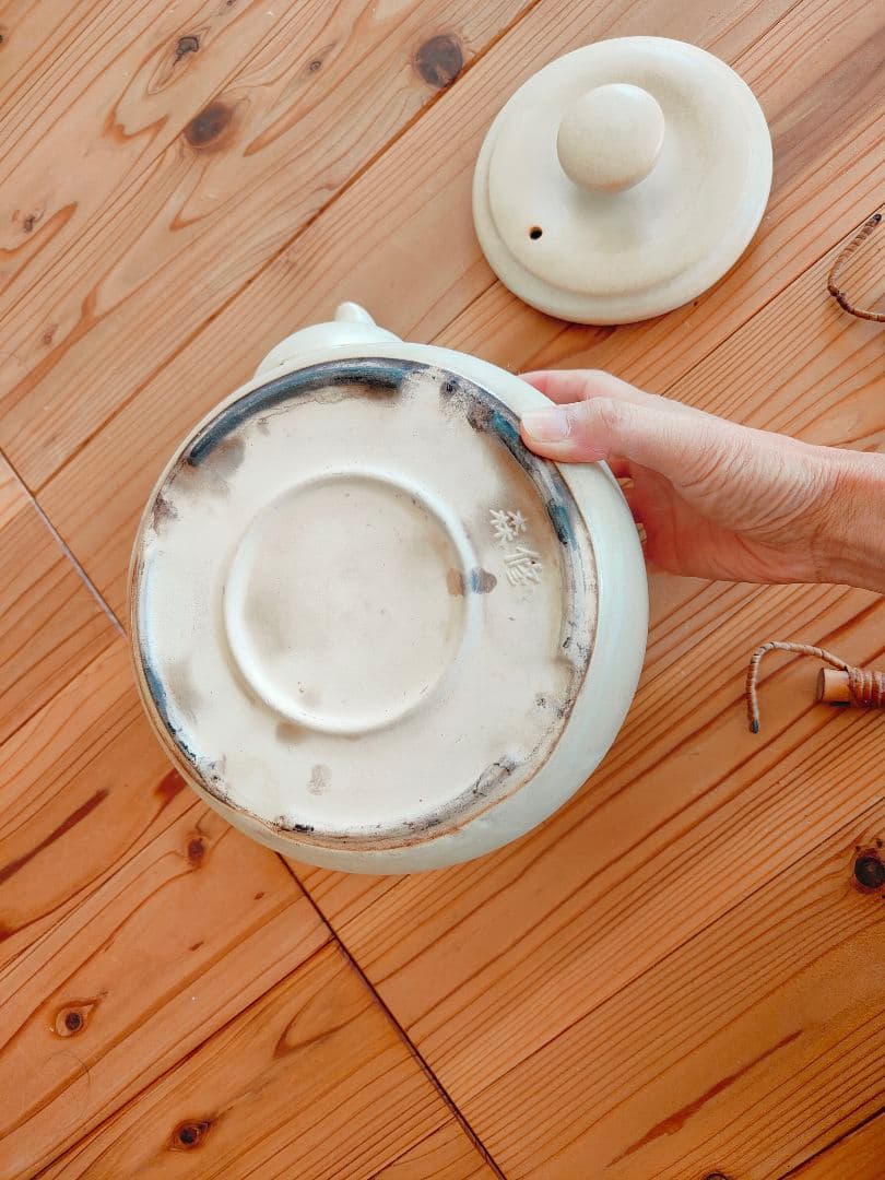 【美品】森修焼 味どびん 2L 健康陶器