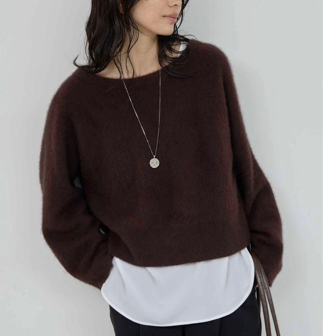 GALLARDAGALANTE ガリャルダガランテ　ラウンドブラウスTee