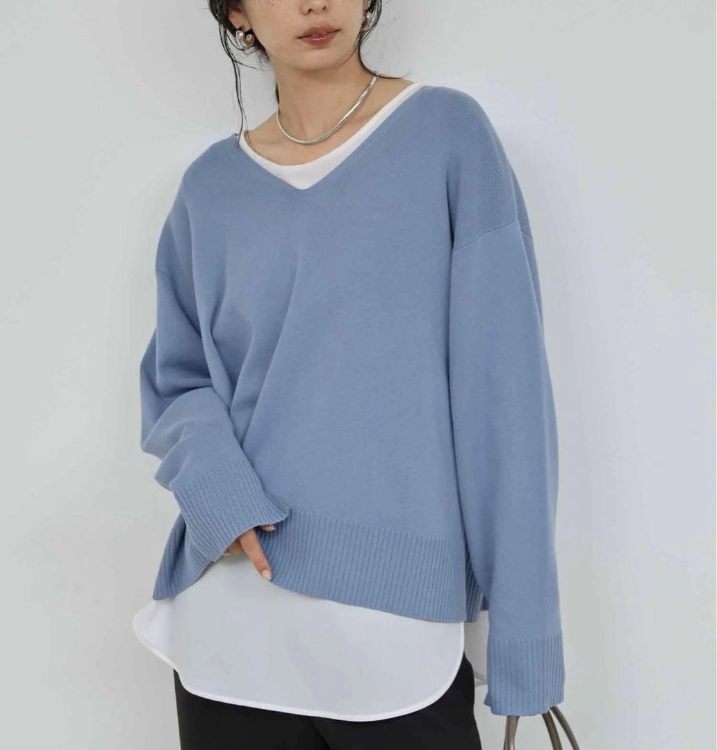 GALLARDAGALANTE ガリャルダガランテ　ラウンドブラウスTee