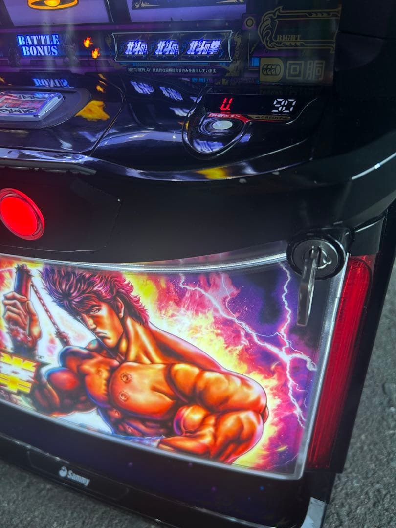 Lパチスロ北斗の拳AD XR メインパネル　スマスロ　実機　家庭用　送料込み