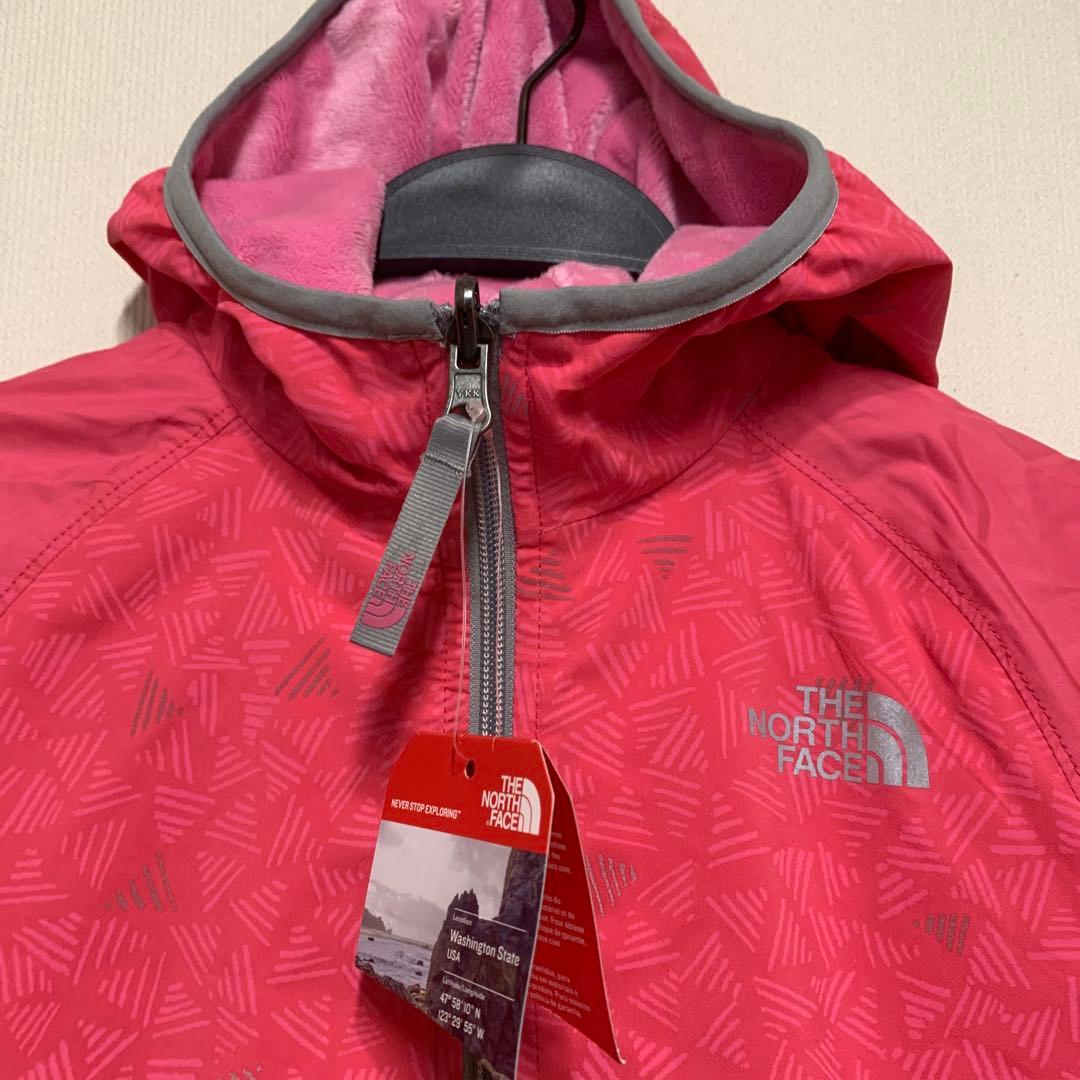 新品north face　リバーシブル　ジャケットフリーズ　150 10-12