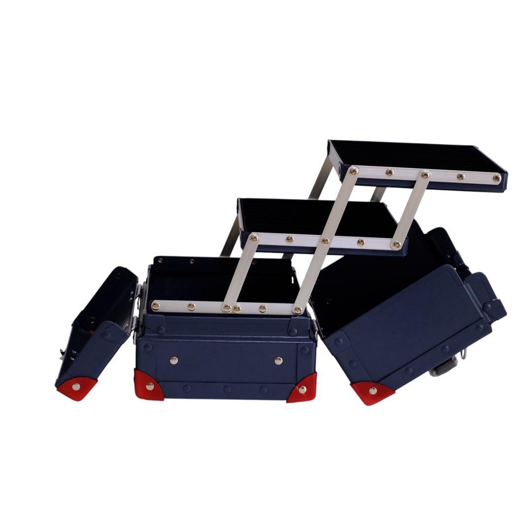 ファイバーペンボックス　ネイビー　万年筆　収納