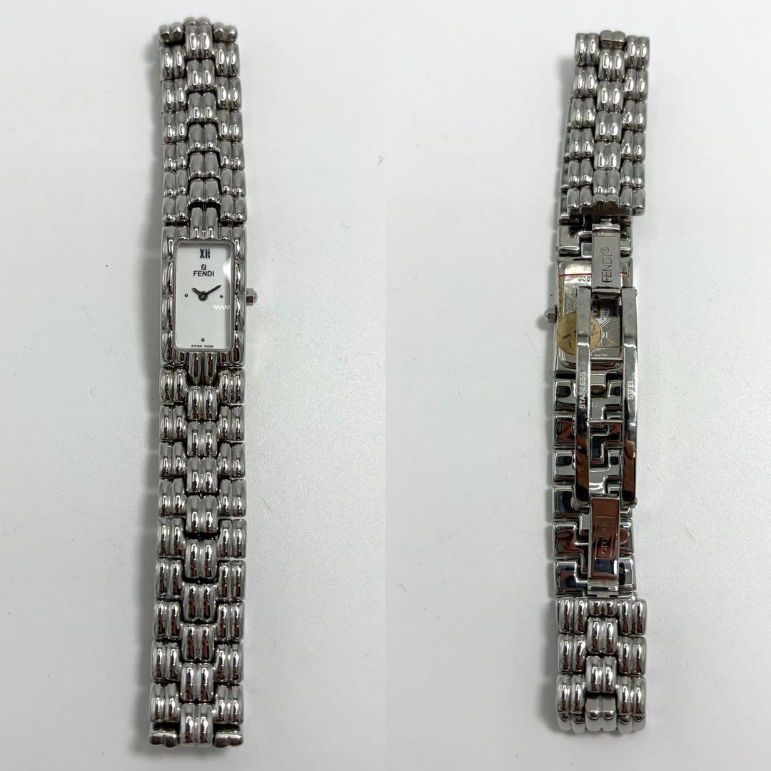 【稼働】箱付き フェンディ 660L オロロジ 腕時計 ズッカ レディース
