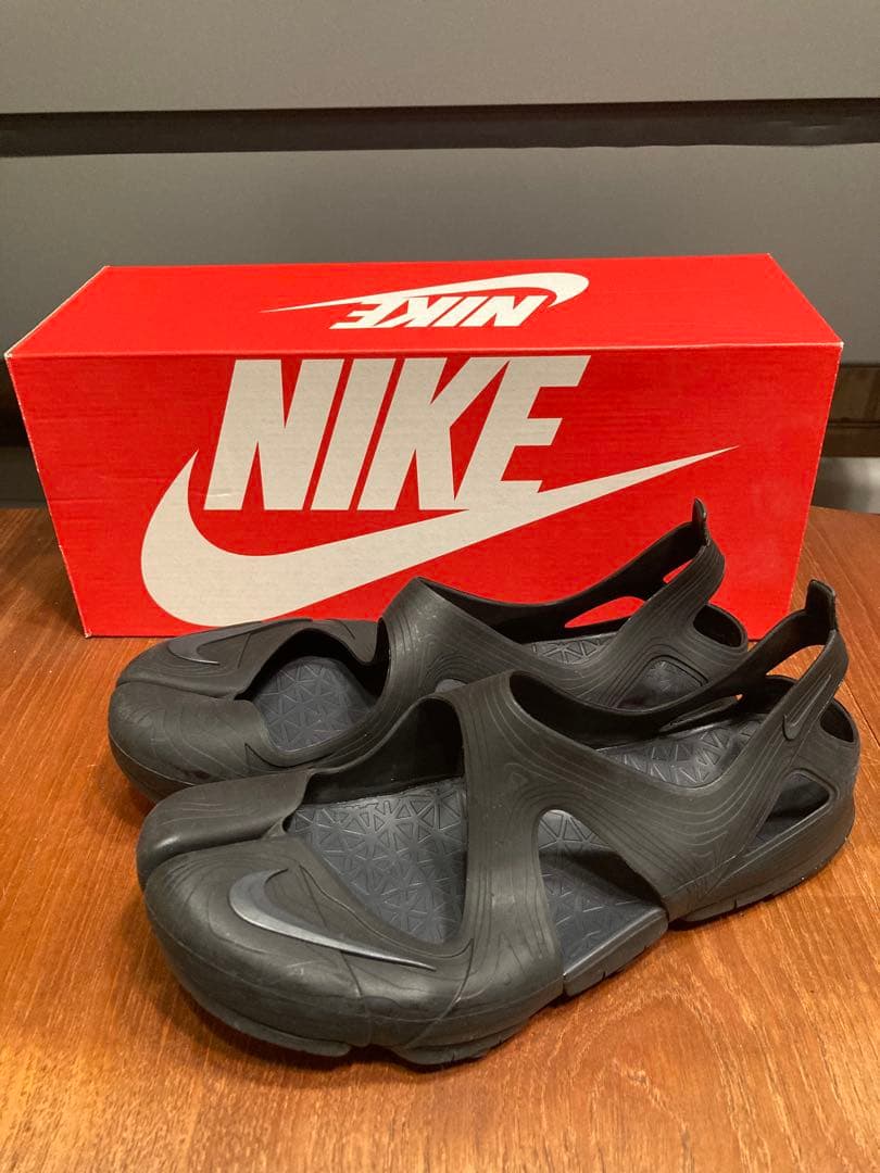 NIKE【FREE RIFT SANDAL】エアリフト型サンダル26cm 黒