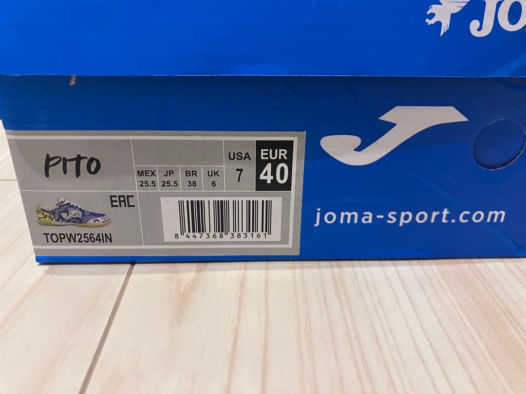 JOMA フットサルシューズ TOP FLEX PITO INDOOR 25.5