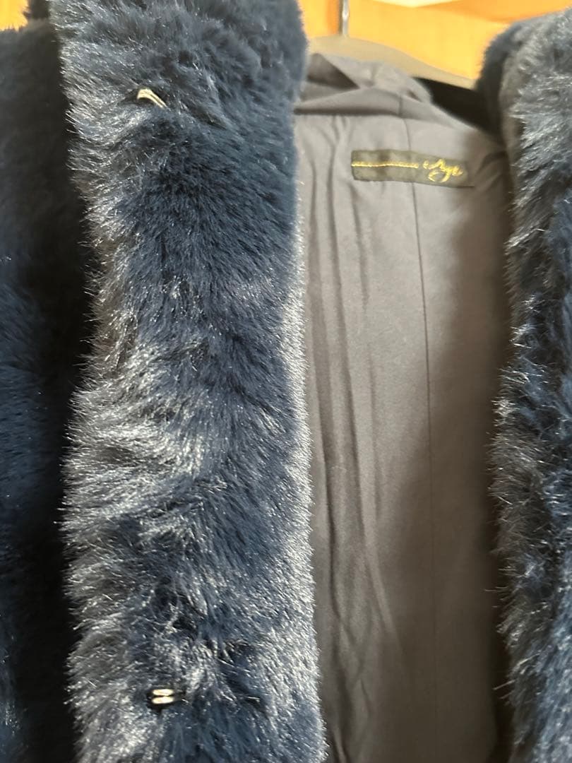 ヤマダヤ　福袋　2026年　ネイビー ファーコート