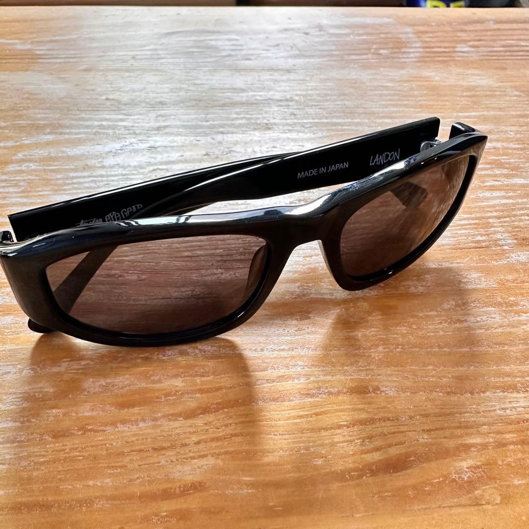 Stussy ブラック　サングラス