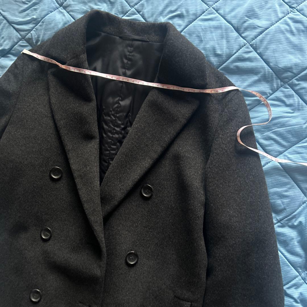 ジルサンダー　JILSANDER コート　チェスター　36　グレー