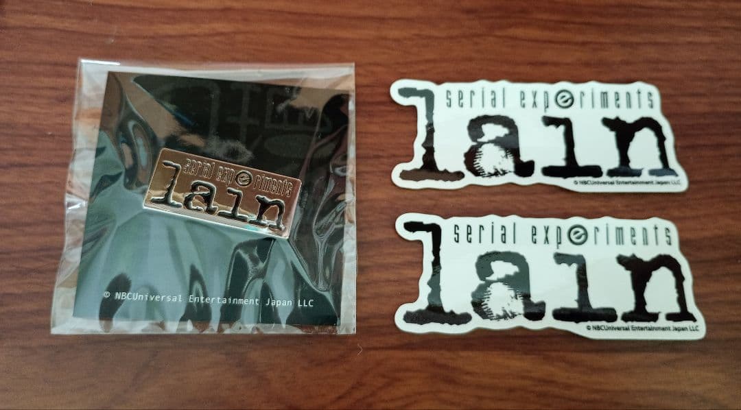 円環帰点 serial experiments lain ピンバッジ ステッカー