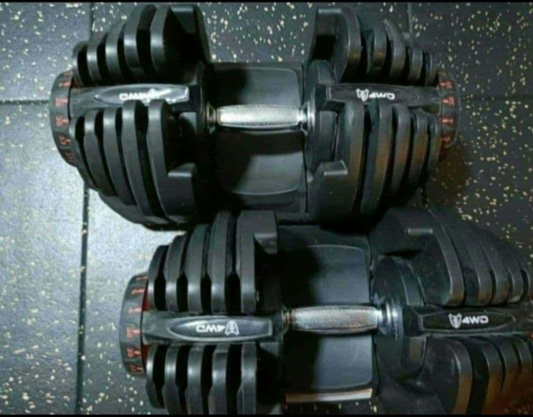 可変式ダンベル 38kg 2個