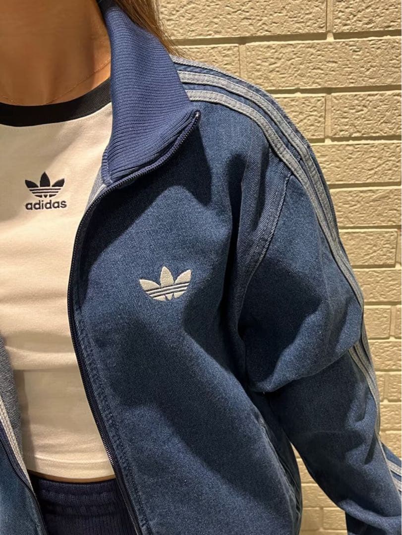 adidas originals デニム　ファイヤーバード