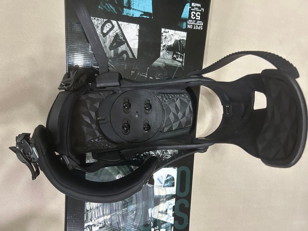 HEADスノーボードセット　ビンディング　ケース付き