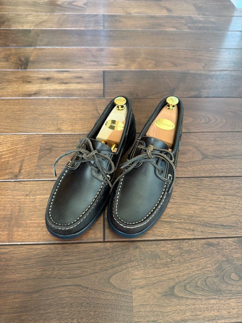 パラブーツ バース ブラック UK6 シューツリー付き