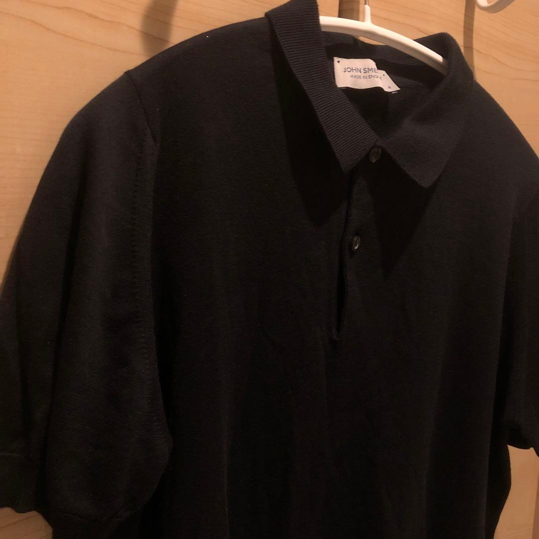 やまへい様JOHN SMEDLEY ブラック ポロシャツ 半袖