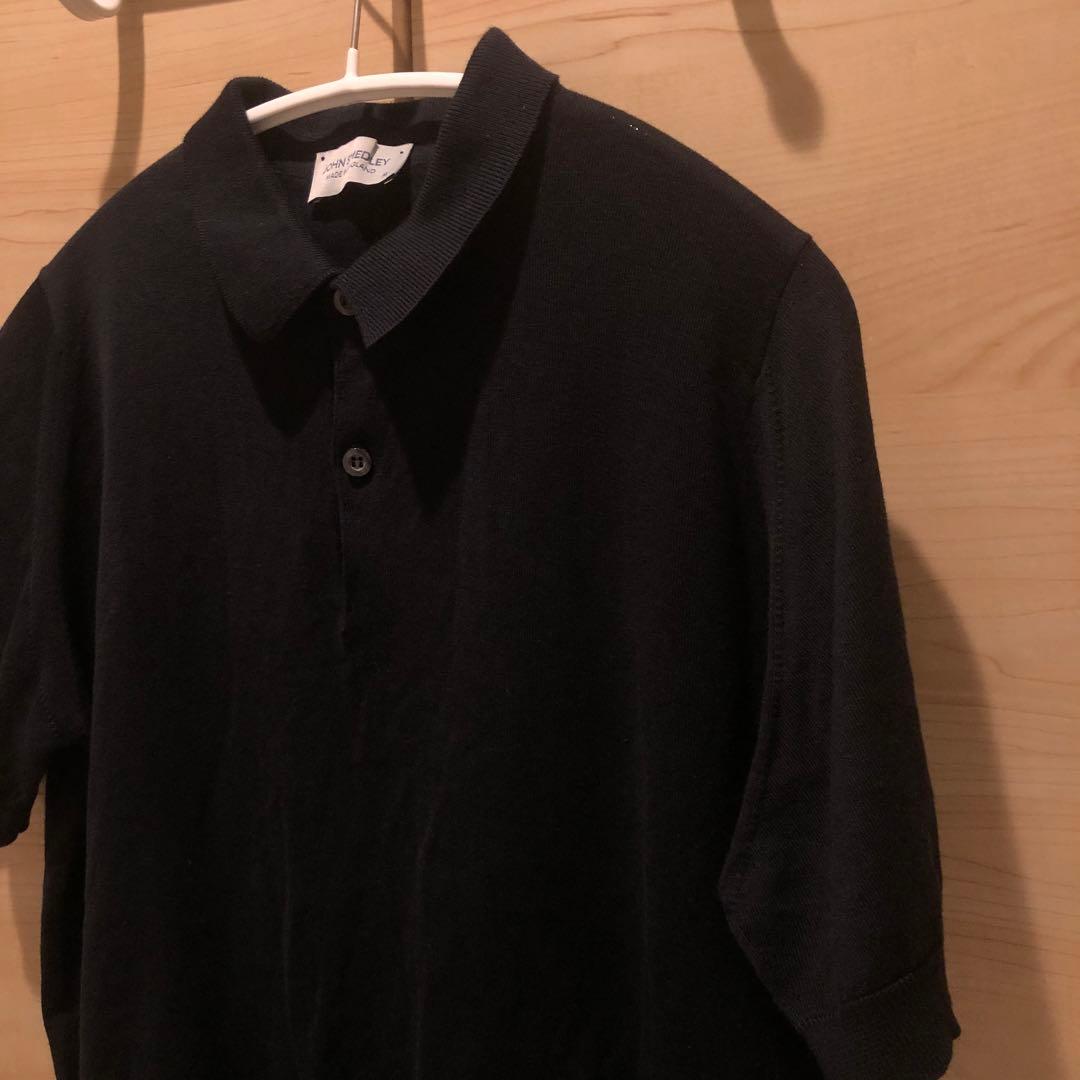やまへい様JOHN SMEDLEY ブラック ポロシャツ 半袖