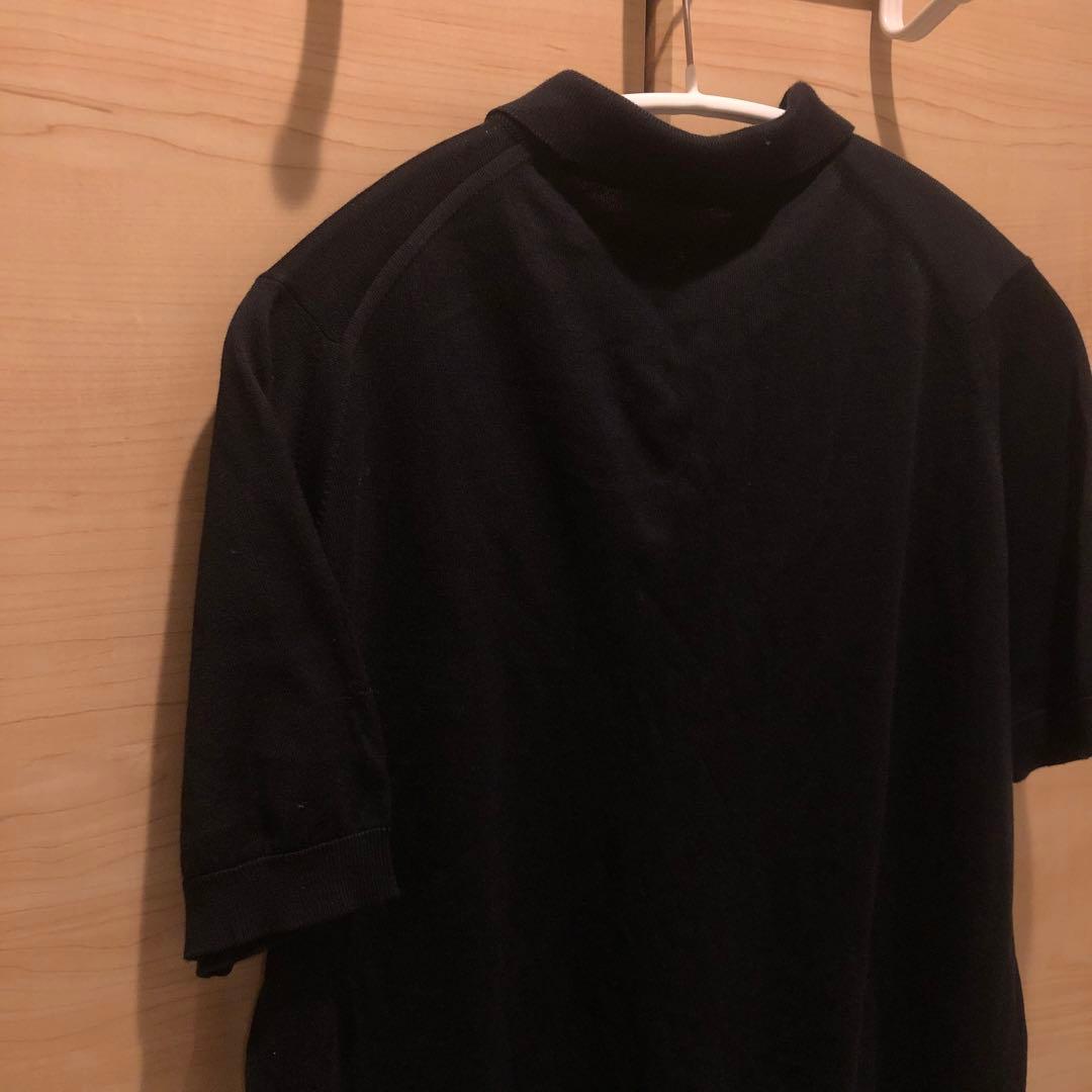 やまへい様JOHN SMEDLEY ブラック ポロシャツ 半袖