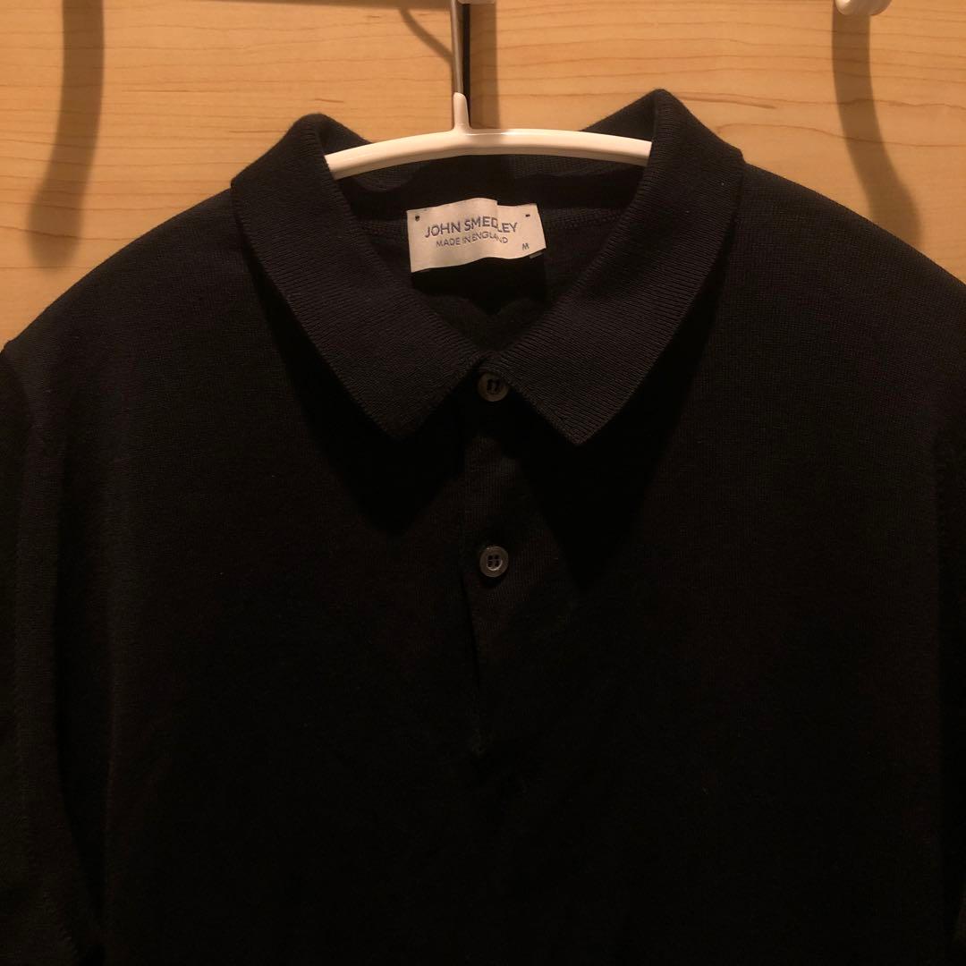 やまへい様JOHN SMEDLEY ブラック ポロシャツ 半袖