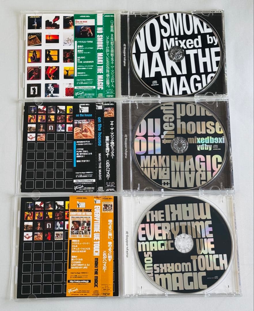 DJ Maki The Magic Mixcd House 3枚セット R&B