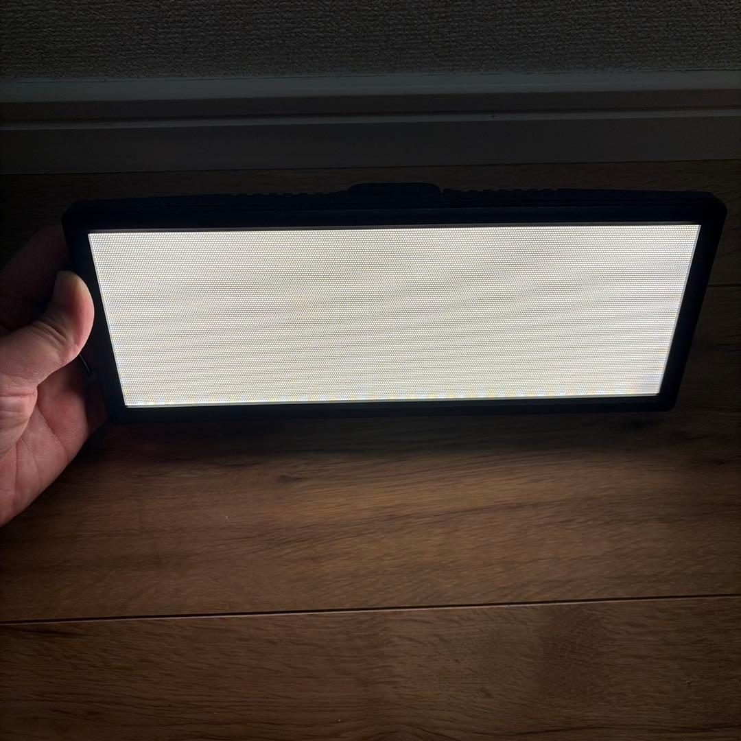 【女優ライト】2個セット　バッテリー・スタンド付き　高砂　電源不要