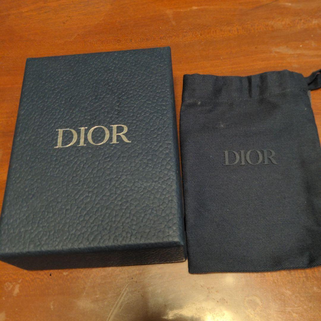 Dior キーケース ベージュ/ブラック