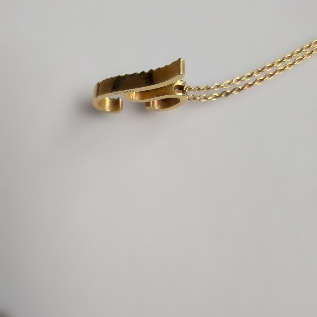 ポンテヴェキオ ダイヤ ネックレス イニシャル Y　Ponte Vecchio