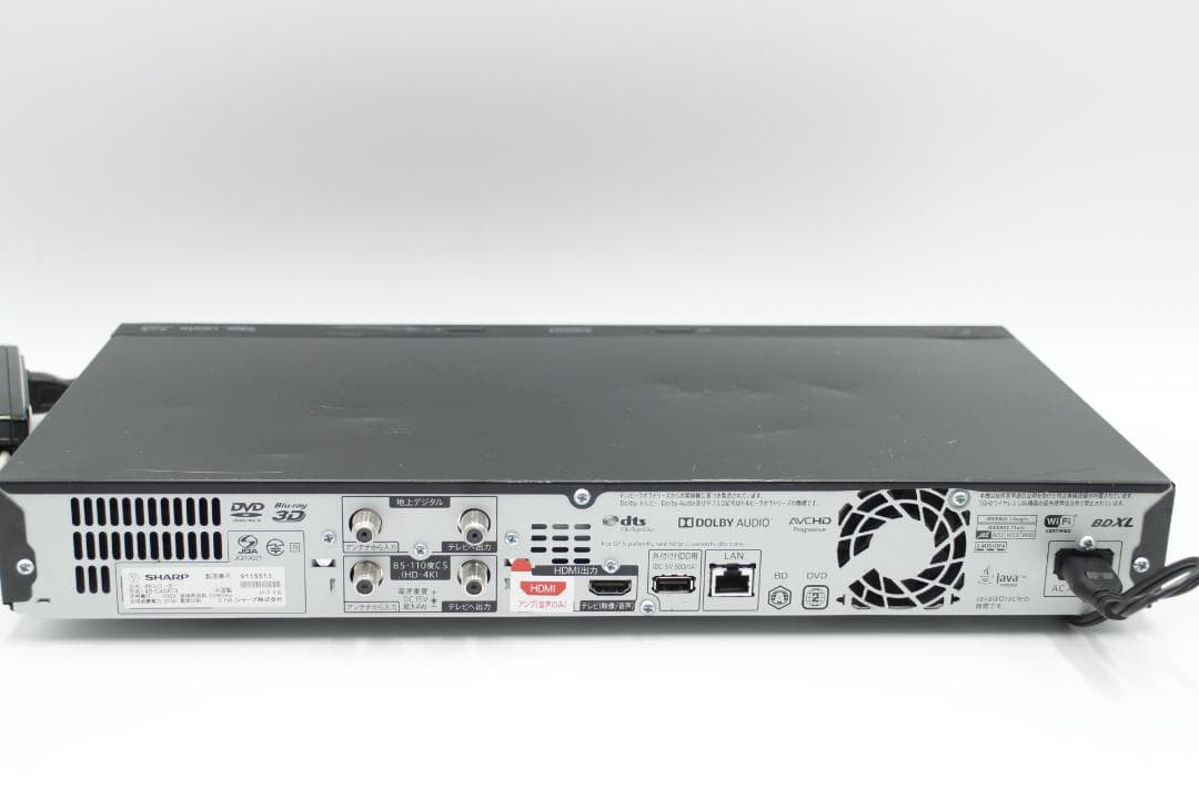 [M-TN 905] SHARP 4Kレコーダー 4B-C40AT3 2018年