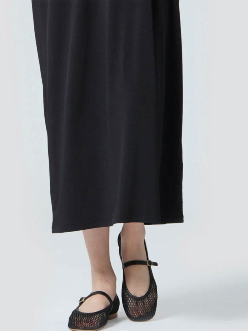 PELLICO BOLLE メリージェーン メッシュ パンプス BLACK