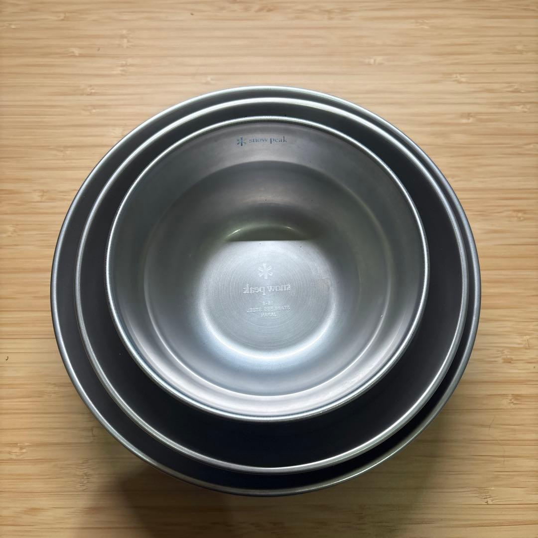 スノーピーク テーブルウェアセット ディナープレート ステンレス鋼