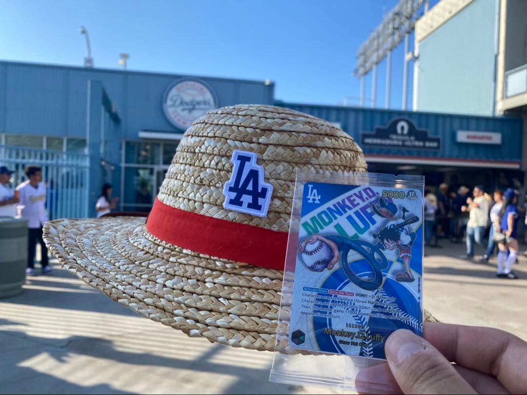 LAドジャース ワンピース ハット&カード