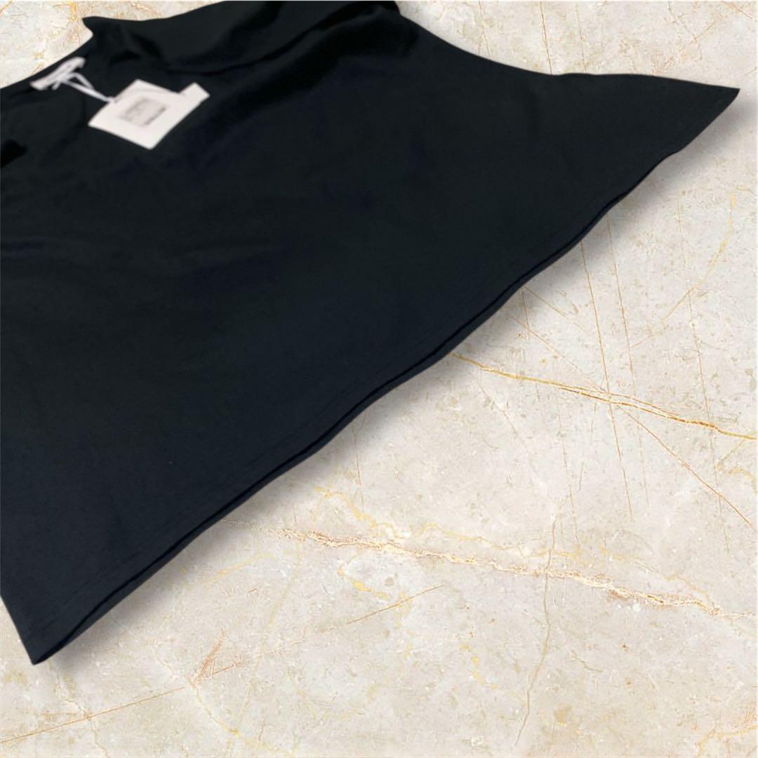 新品タグ付✨【ENFÖLD】 スビン天竺 BOX Aラインカットソー 38 黒