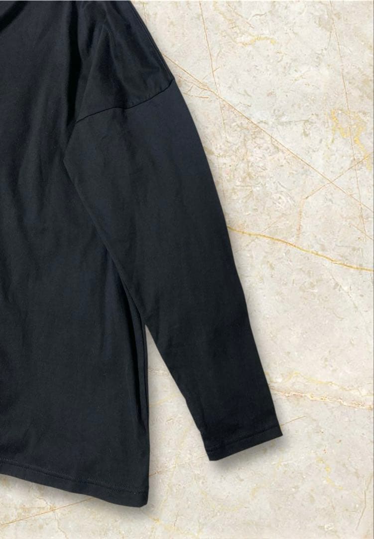 新品タグ付✨【ENFÖLD】 スビン天竺 BOX Aラインカットソー 38 黒