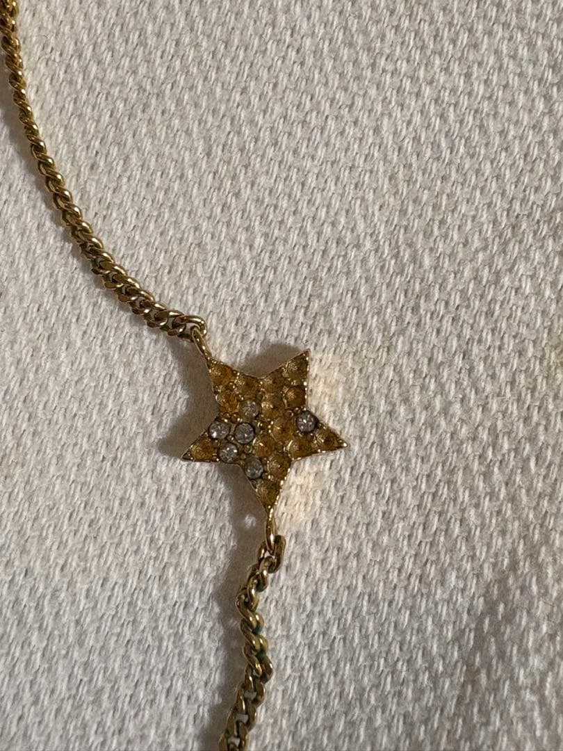 Petit CD ダブル ネックレス　dior ゴールド　2連