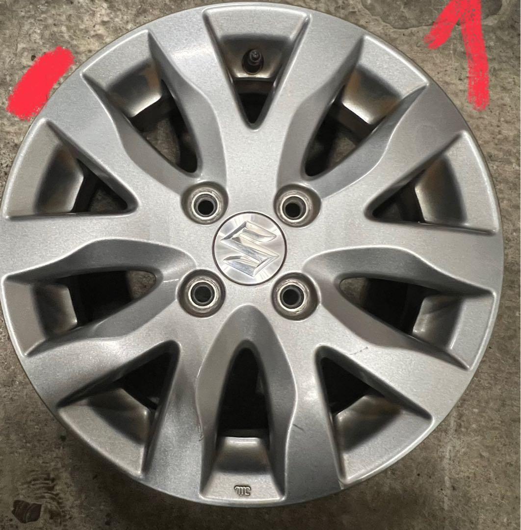 ENKEI製・スズキSUZUKI純正アルミホイール4本セット