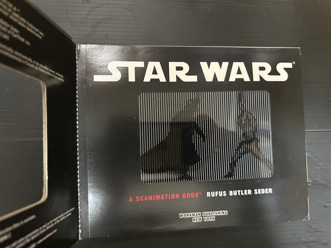 洋書 STAR WARS: A SCANIMATION BOOK