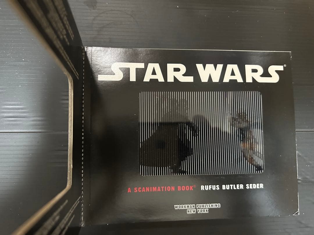 洋書 STAR WARS: A SCANIMATION BOOK