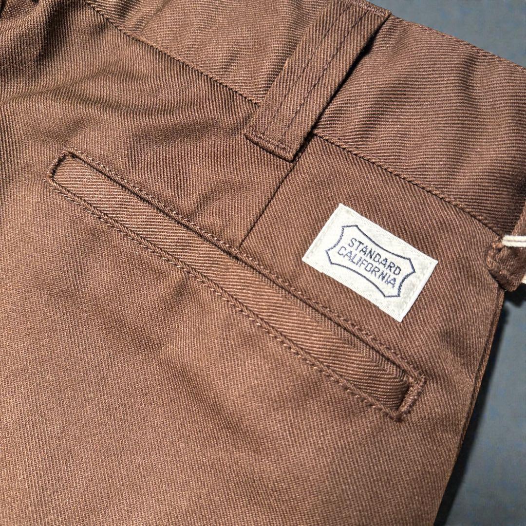 未使用　スタンダードカリフォルニア　SD T/C Work Pants 30