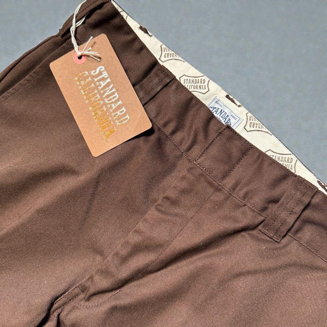 未使用　スタンダードカリフォルニア　SD T/C Work Pants 30