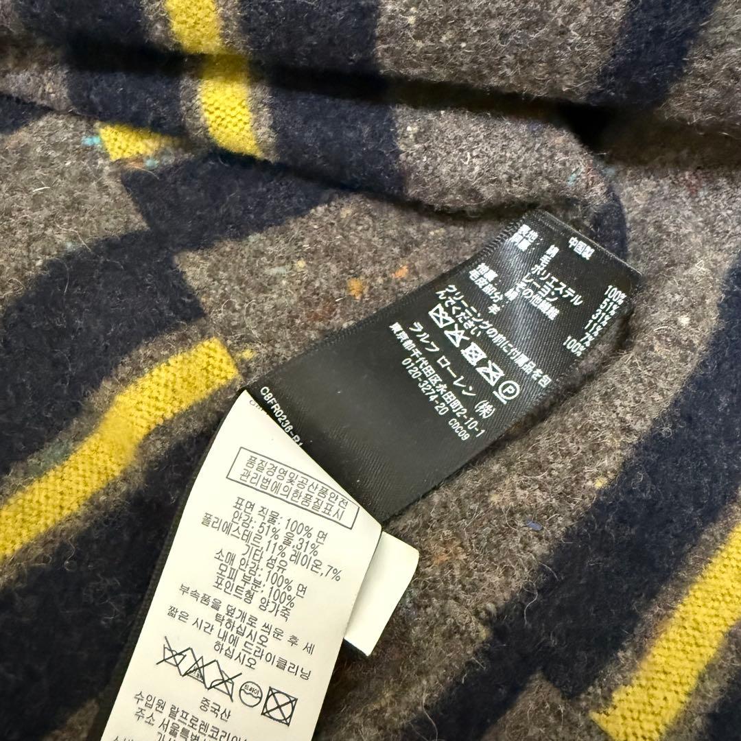 超美品 希少 RRL デニム ボア ジャケット シェアリング ランチコート S