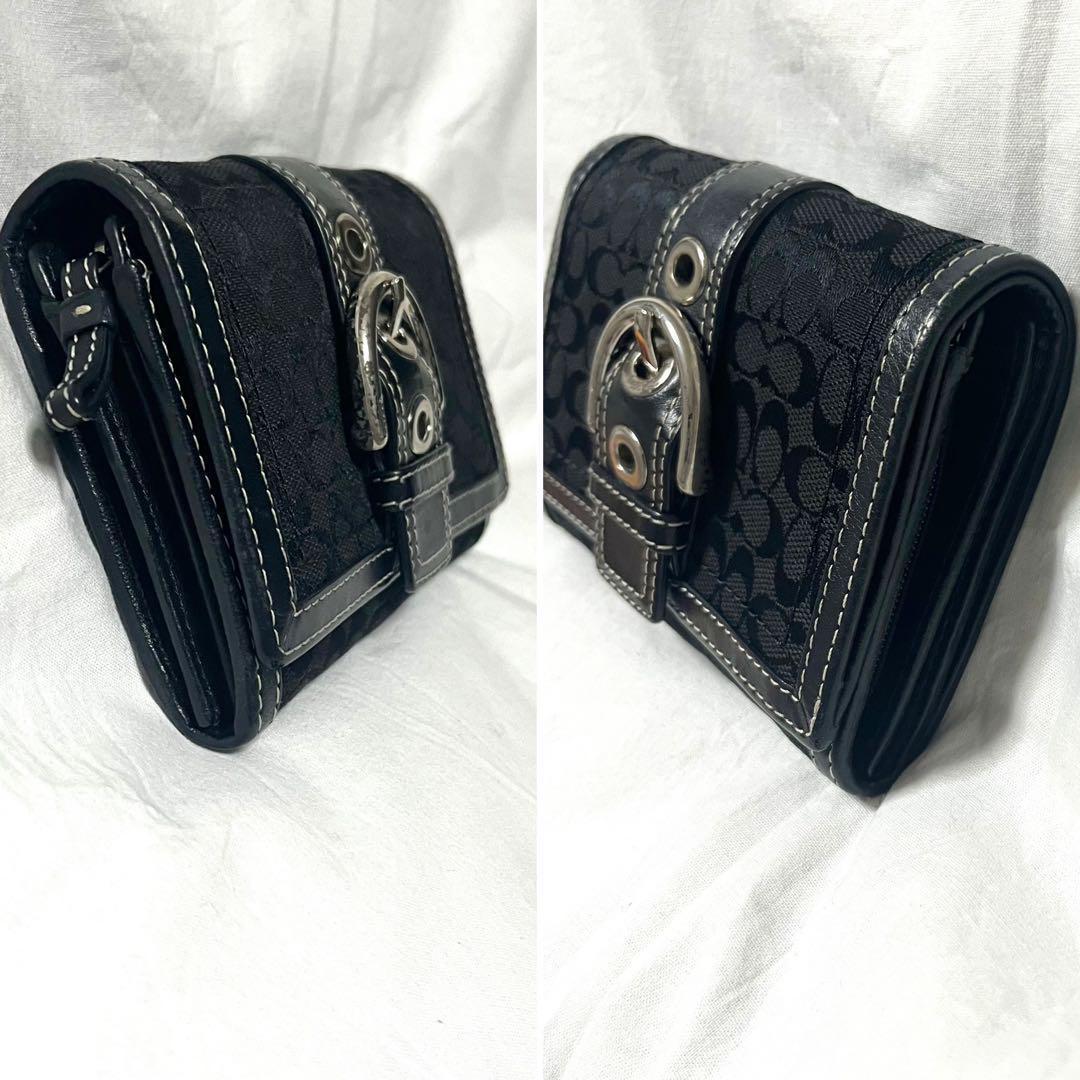 【専用！】コーチ 財布 ミニウォレット 二つ折り財布 小銭入れありレディース