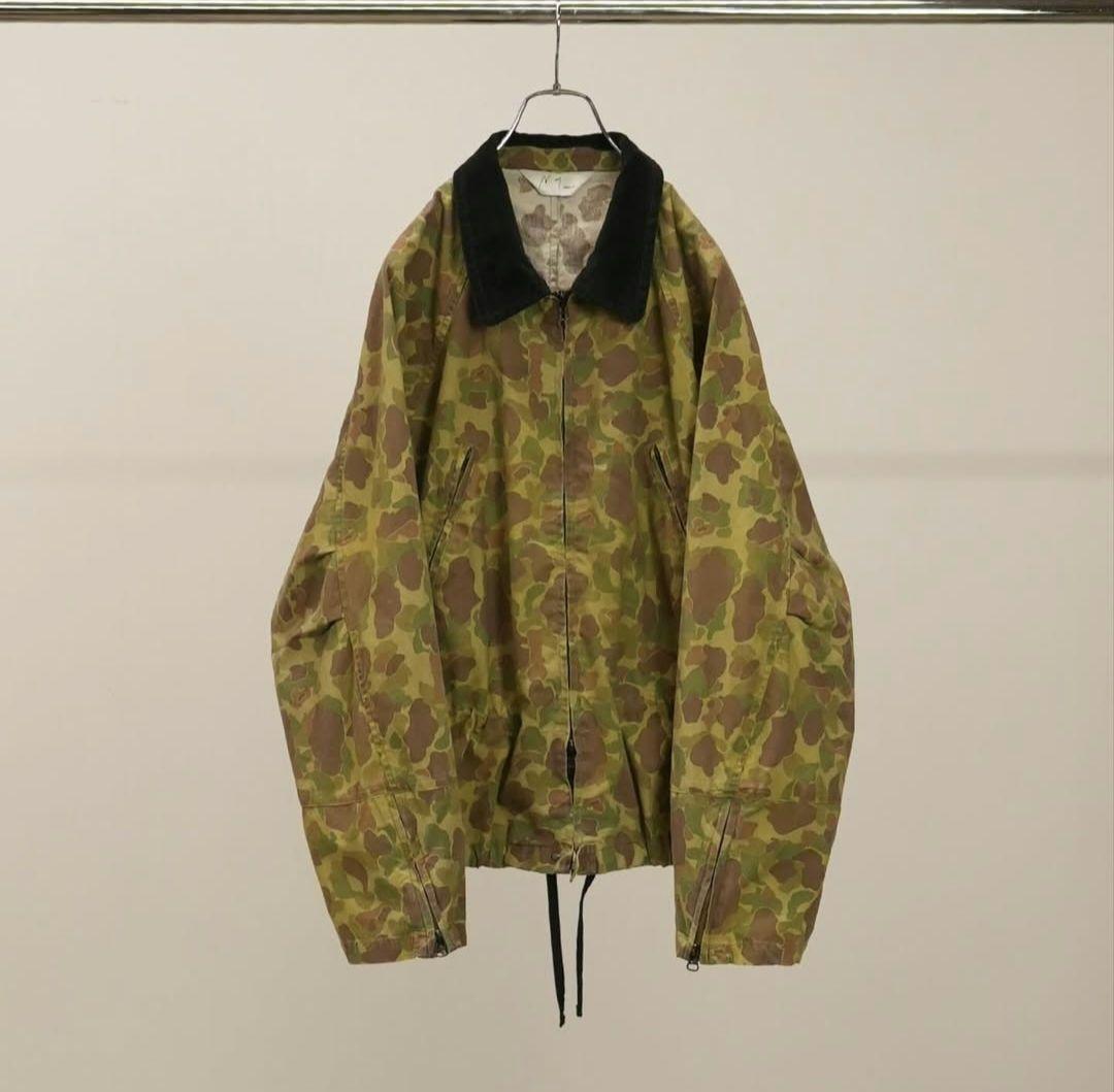 ANCELLM CAMO ZIPUP JACKET　Size3