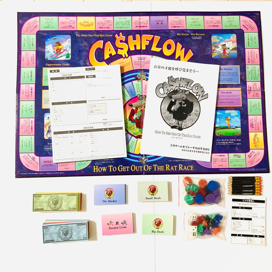 【訳あり 欠品なし】キャッシュフロー101 日本語版 ボードゲーム