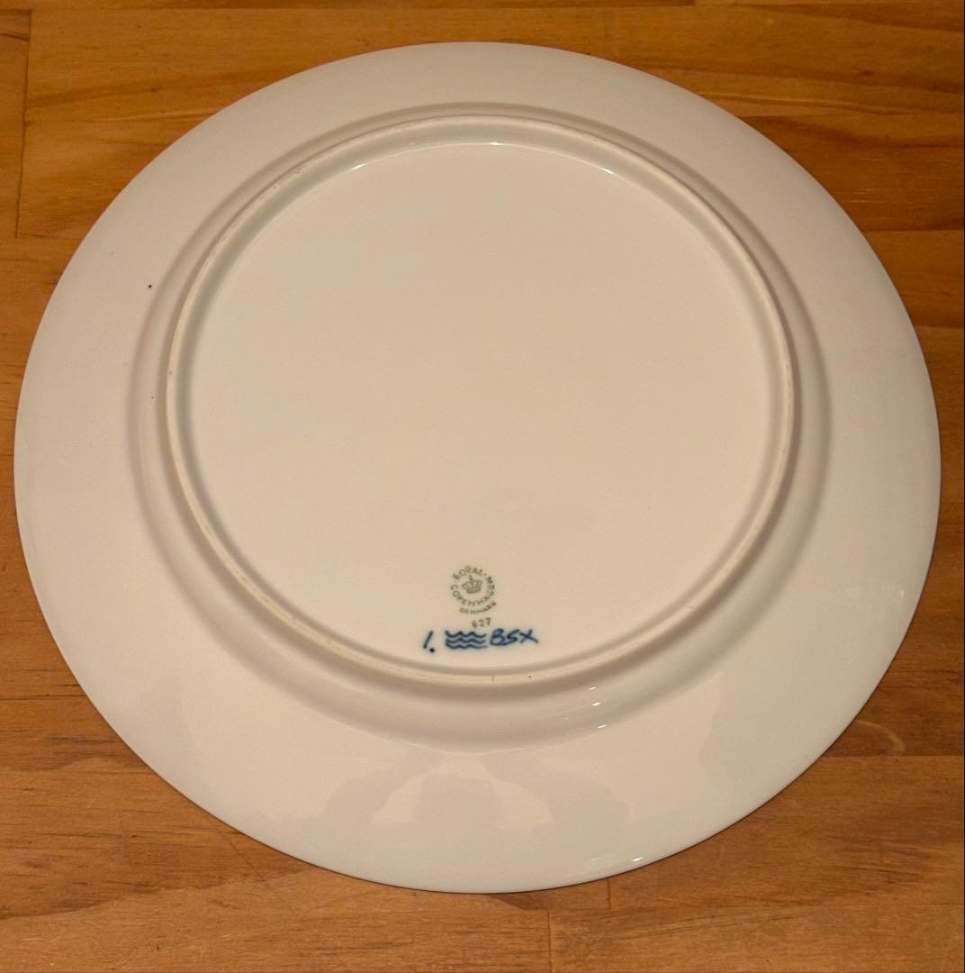 ポ*ム様 ロイヤル コペンハーゲン ブルーフルーテッド　ハーフレース 27センチ