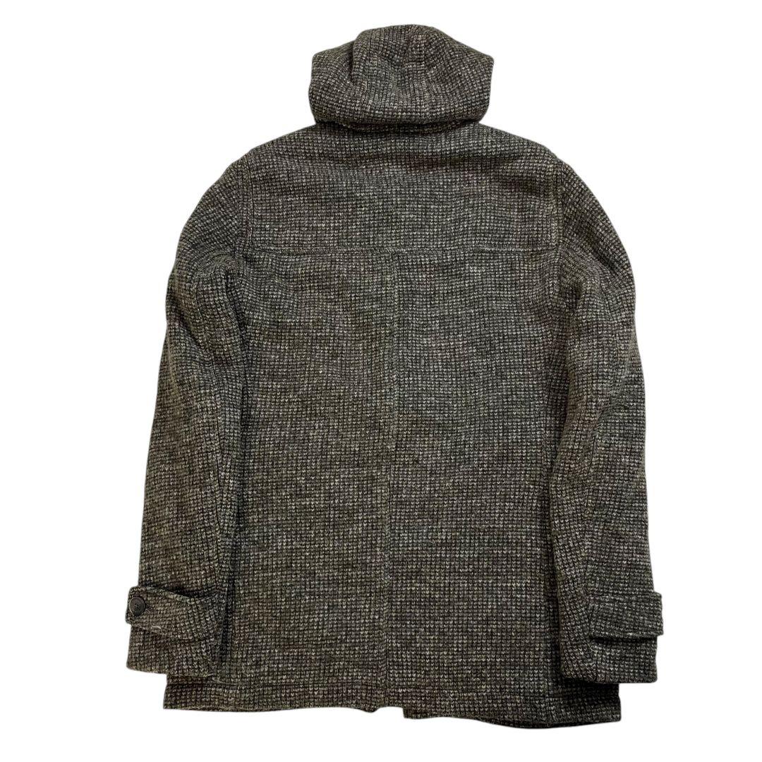 【 大きいサイズ 】 ヘルノ　ダッフルコート　ミックスツイード　フード　ポケット