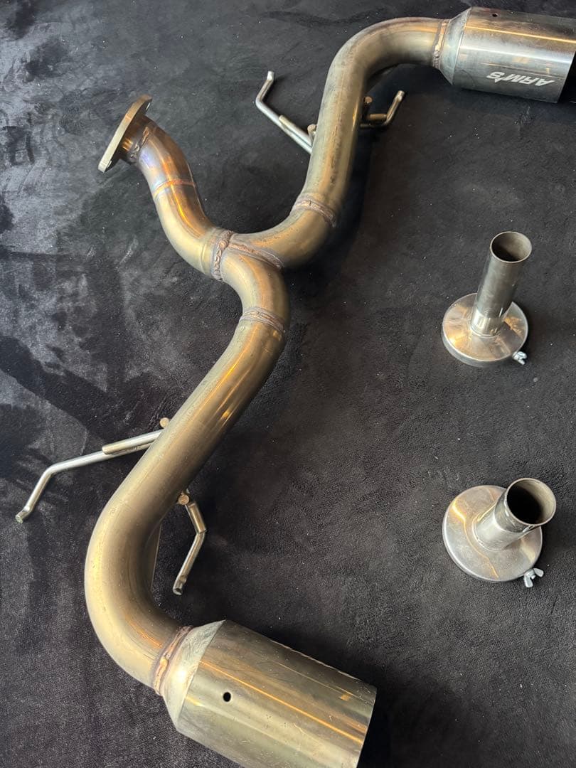 ロッソモデロ　ARMS GT-304RGR GR86用　サイレンサー付属