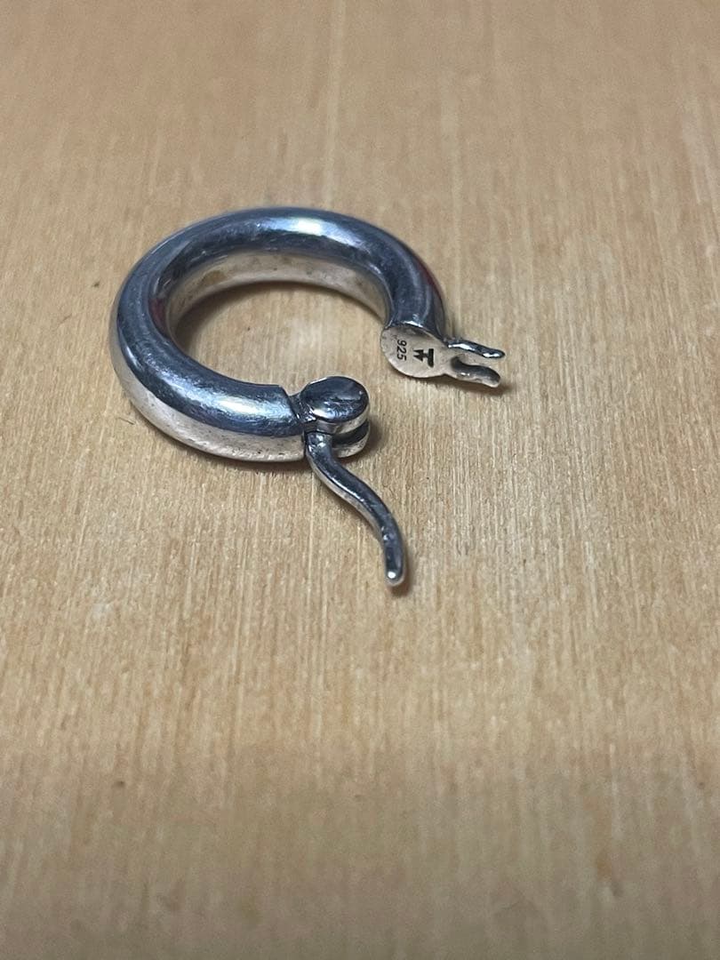 トムウッド　シルバー フープピアス　片耳のみ