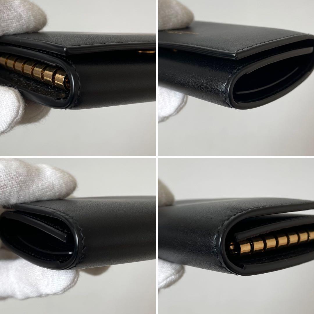 【極美品】サンローラン キーケース 6連 レザー ゴールド 黒 360432