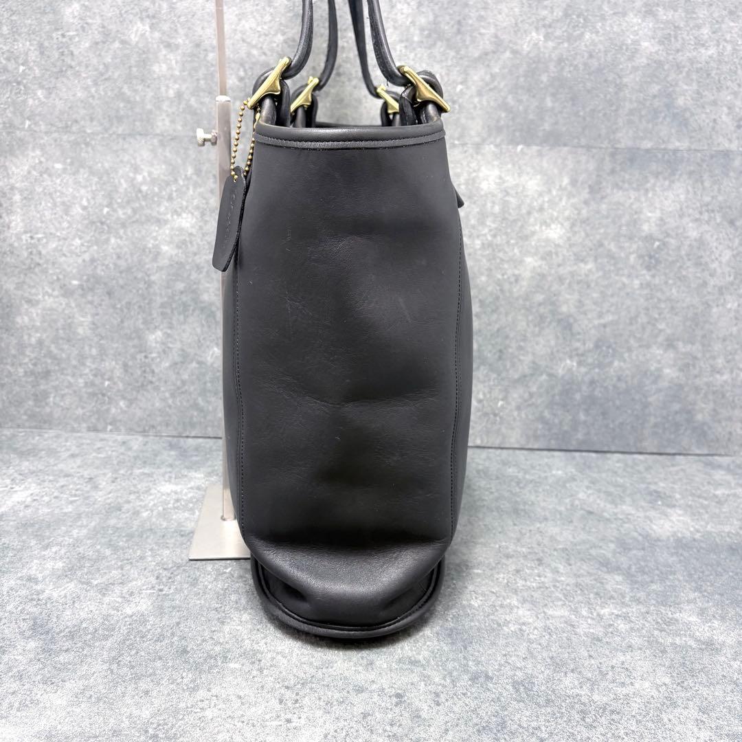 激レア 美品✨COACH オールド コーチ ショルダーバッグ ゴールド金具 黒