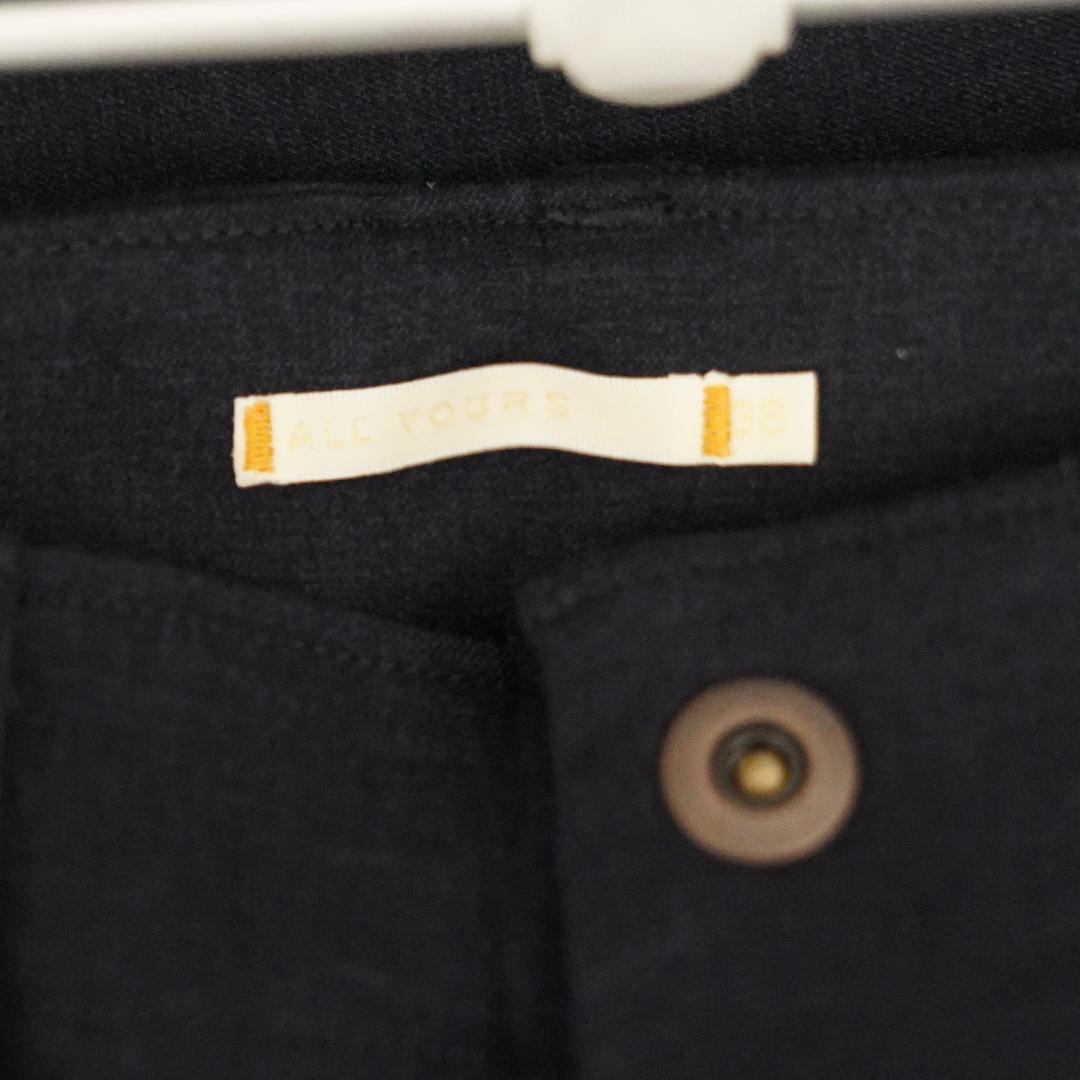 新品　オールユアーズ ALLYOURS 着た着て きたきて　スラックス　ネイビー